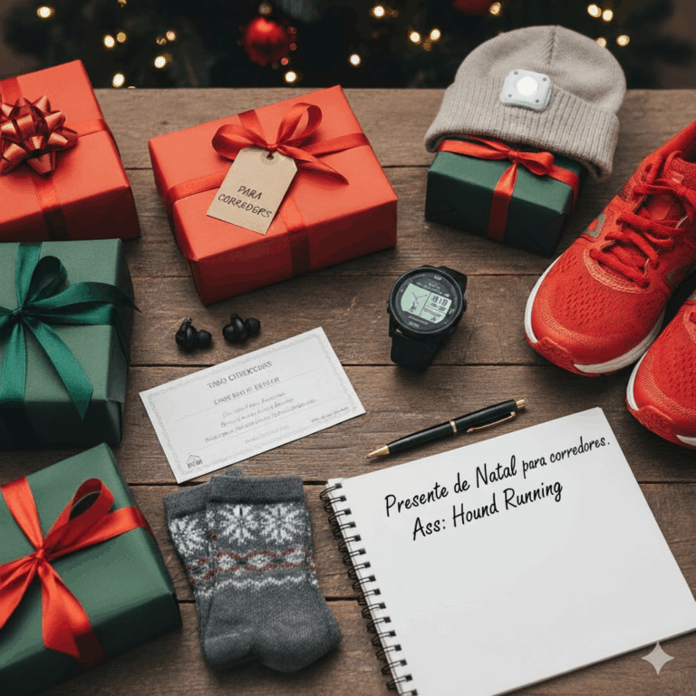 presente de natal para corredores