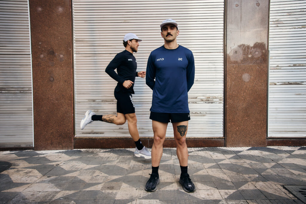 conjunto de corrida